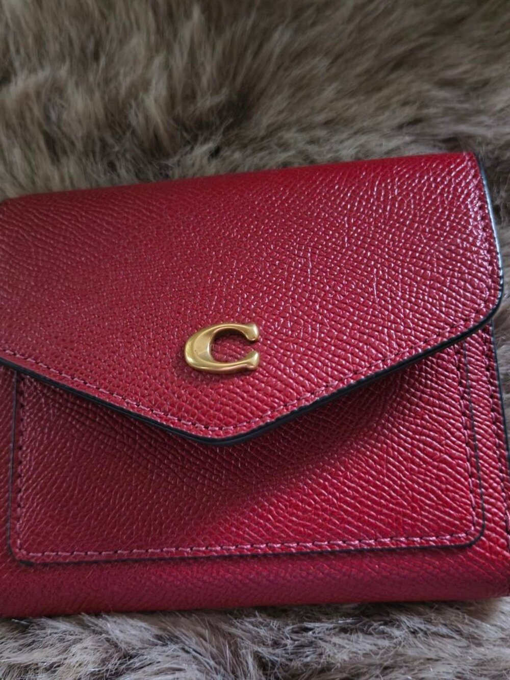 COACH Wynn Wallet, Red - NWOT